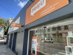 Fachada da loja iHelpU em Pelotas